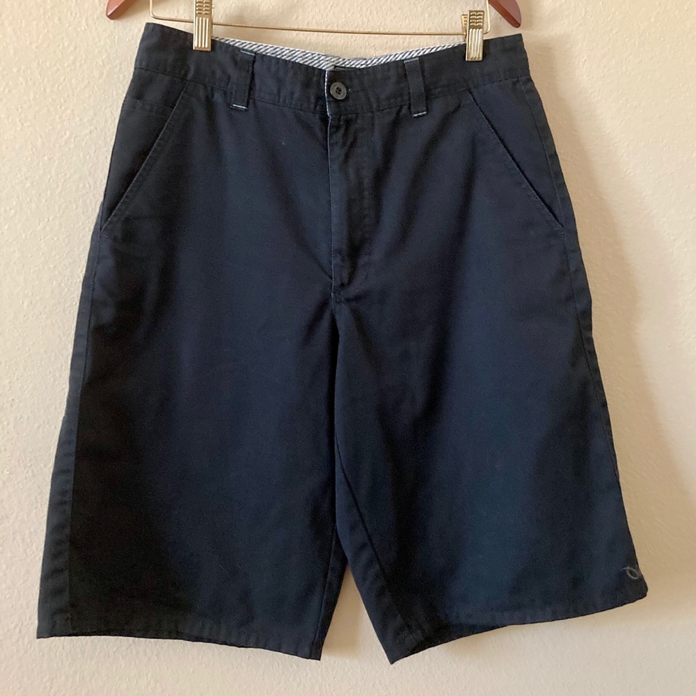 O'Neill Men's Solid Black Casual Shorts Size 30